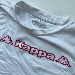 White kappa tshirt